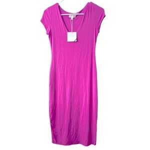 ANTHROPOLOGIE SEE YOU MONDAY MIDI DRESS